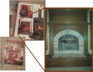Fireplace in Wheaton from Fireplace Ideas book